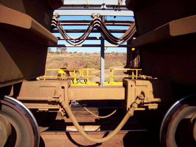 Draw Bar linking two wagons